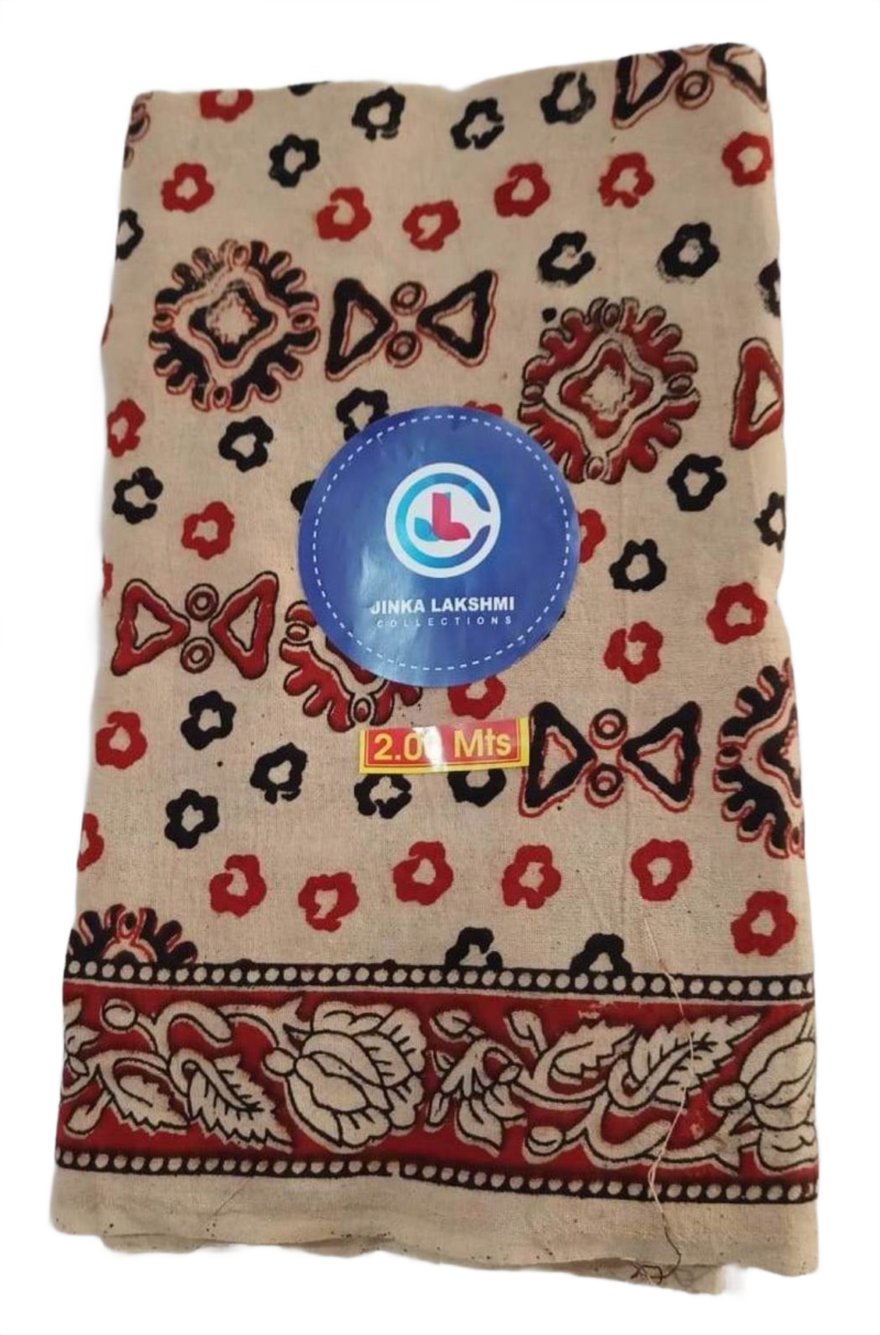 Kalamkari Cotton Lungi 2 Meters