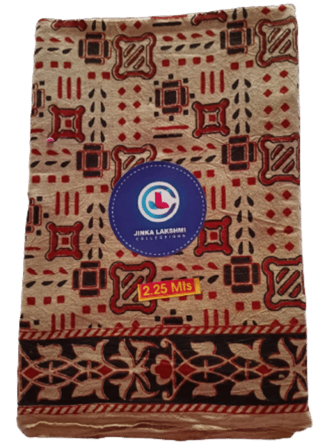 Kalamkari Cotton Lungi 2.25 Meters