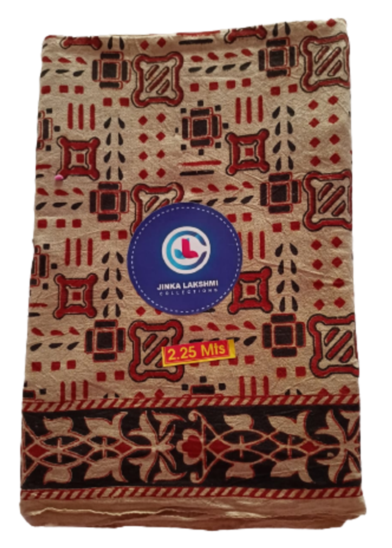 Kalamkari Cotton Lungi 2.25 Meters