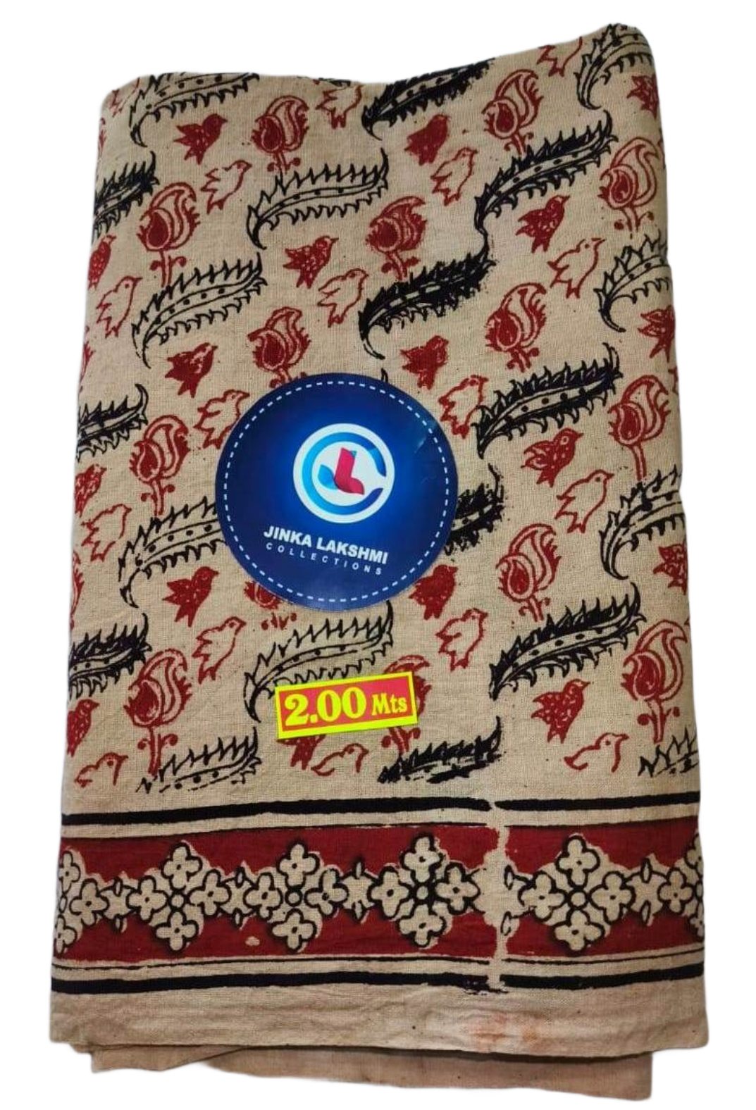 Kalamkari Cotton Lungi 2 Meters