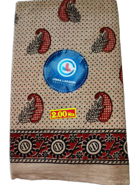 Kalamkari Cotton Lungi 2 Meters