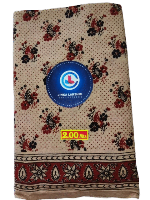 Kalamkari Cotton Lungi 2 Meters