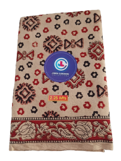 Kalamkari Cotton Lungi 2.25 Meters
