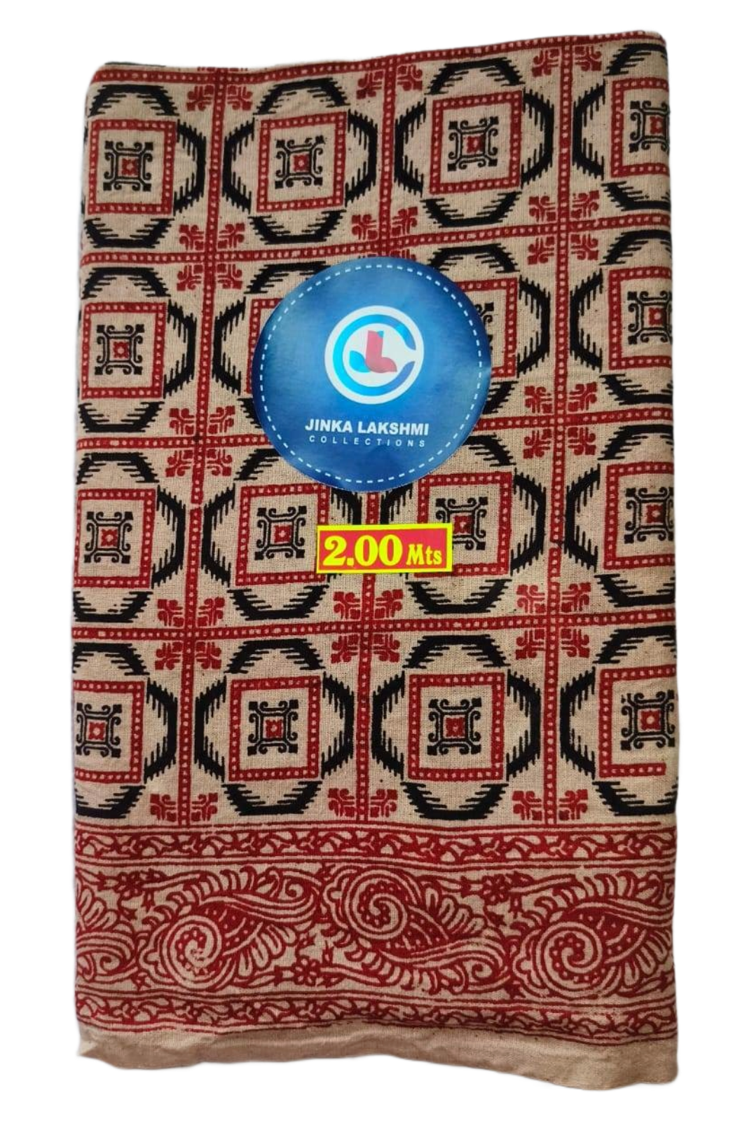 Kalamkari Cotton Lungi 2 Meters