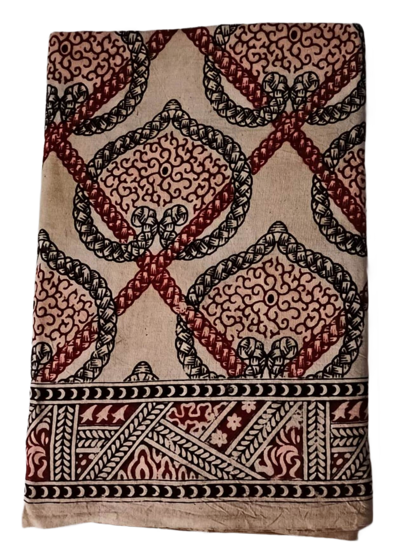 Kalamkari Cotton Lungi 2.25 Meters