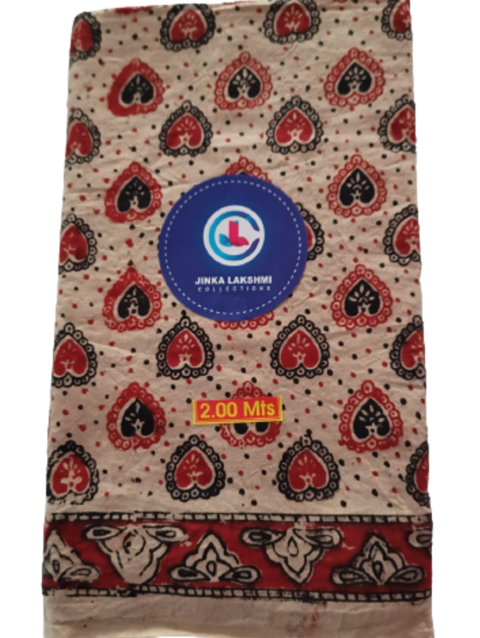 Kalamkari Cotton Lungi 2 Meters