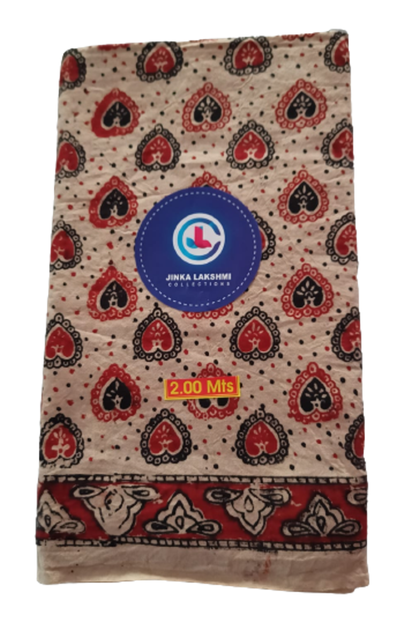 Kalamkari Cotton Lungi 2 Meters