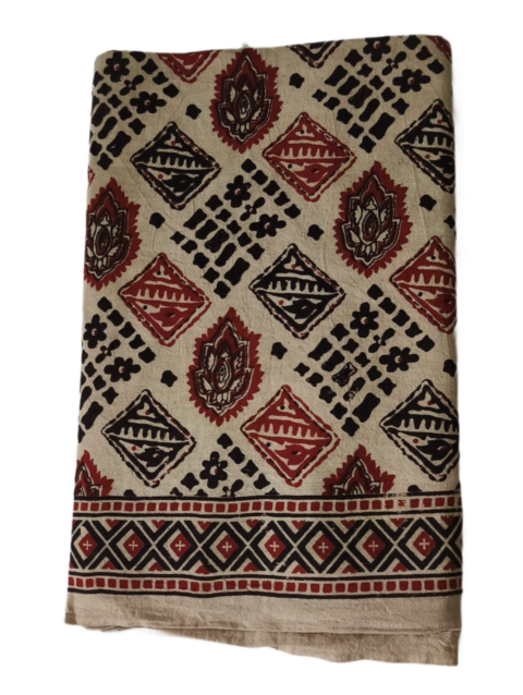 Kalamkari Cotton Lungi 2.25 Meters