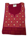 Cotton Embroidered Nighty For Women