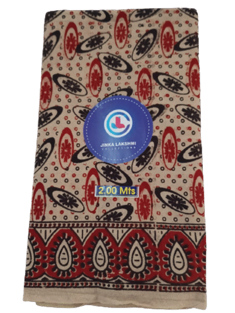 Kalamkari Cotton Lungi 2 Meters