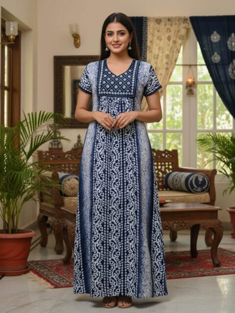 Cotton Nighty For Women