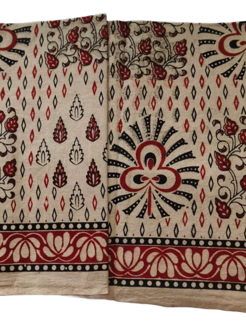 Kalamkari Cotton Lungi 2 Meters