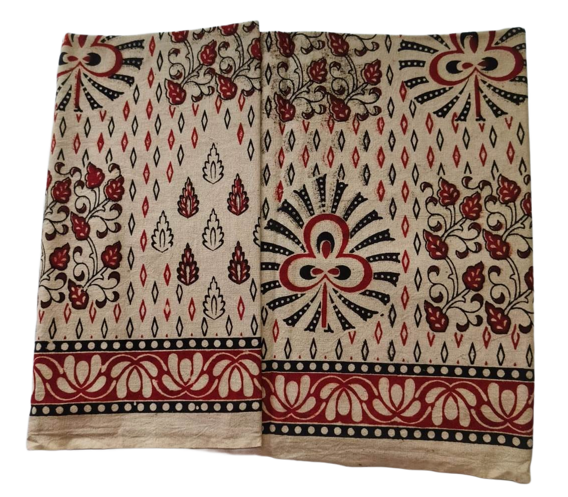 Kalamkari Cotton Lungi 2 Meters
