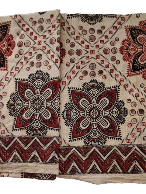 Kalamkari Cotton Lungi 2 Meters