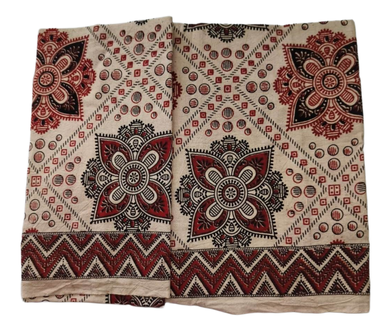 Kalamkari Cotton Lungi 2 Meters