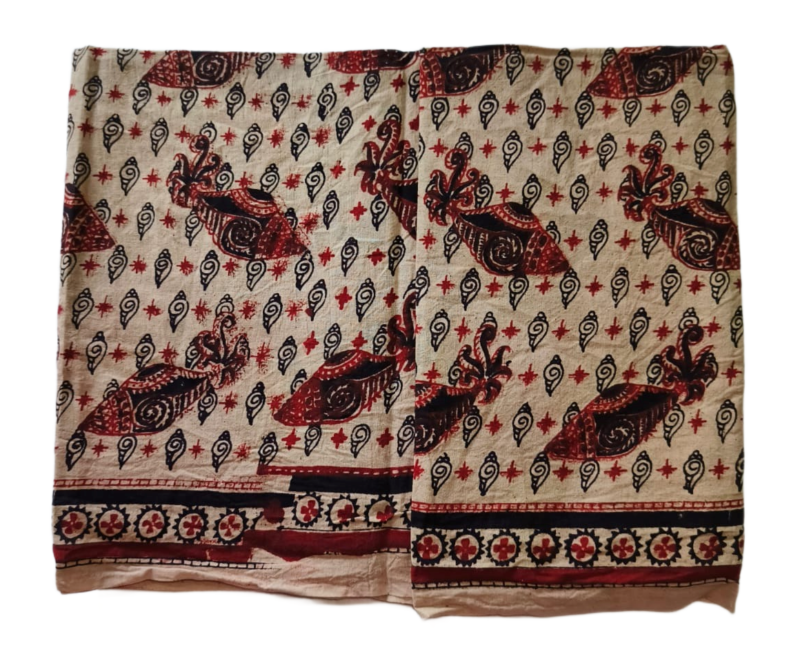 Kalamkari Cotton Lungi 2.25 Meters