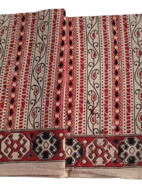 Kalamkari Cotton Lungi 2.25 Meters