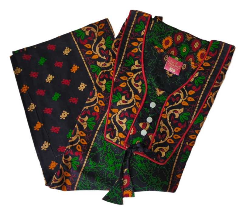 Jaipuri Cotton Nighty For Women