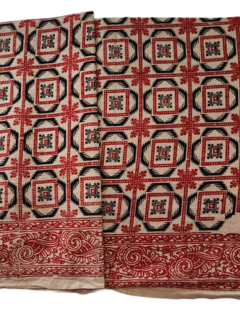 Kalamkari Cotton Lungi 2 Meters