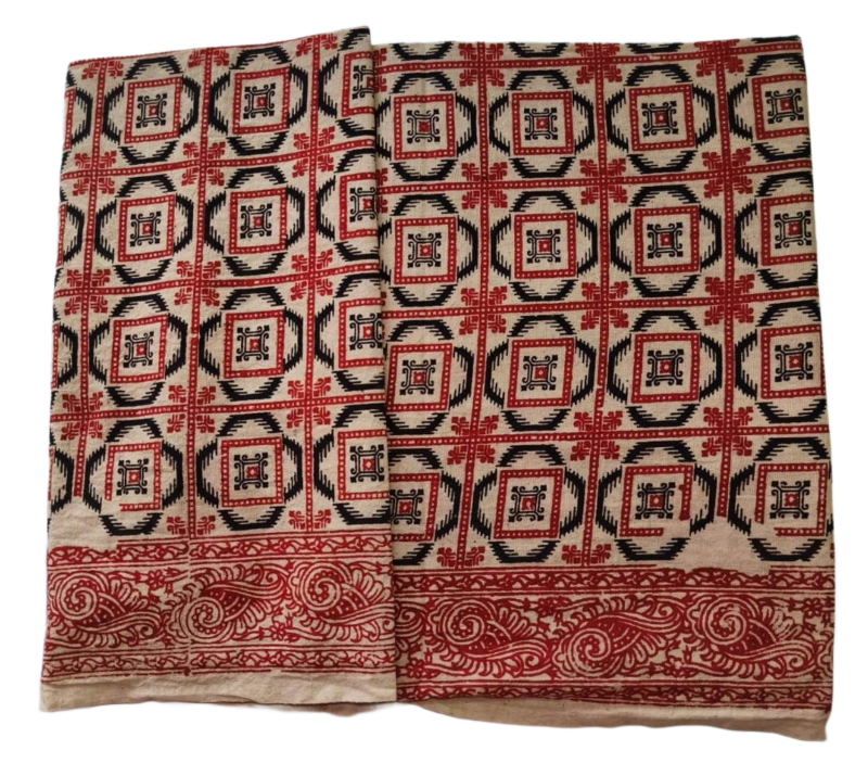 Kalamkari Cotton Lungi 2 Meters