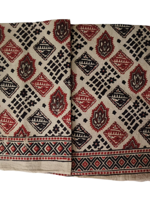 Kalamkari Cotton Lungi 2.25 Meters