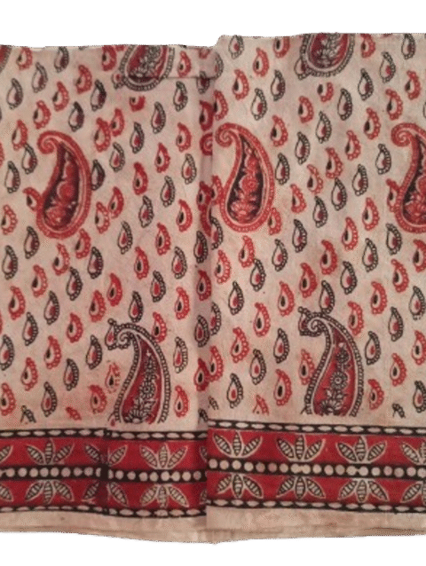 Kalamkari Cotton Lungi 2.25 Meters