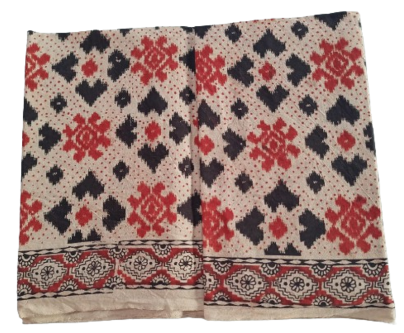 Kalamkari Cotton Lungi 2.25 Meters