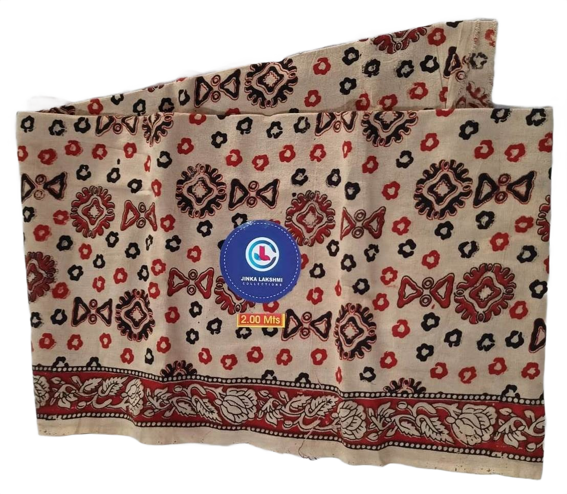 Kalamkari Cotton Lungi 2 Meters
