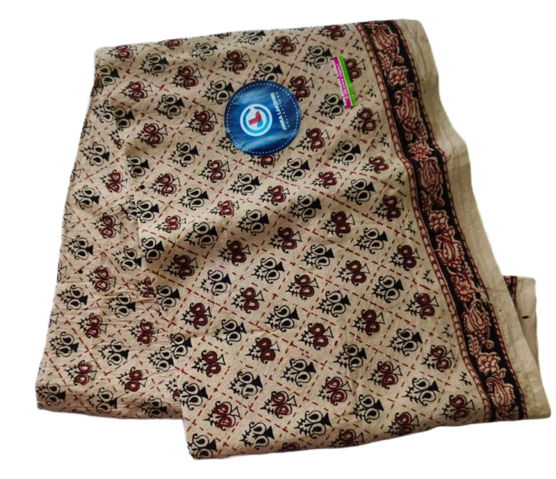 Kalamkari Cotton Lungi 2.25 Meters