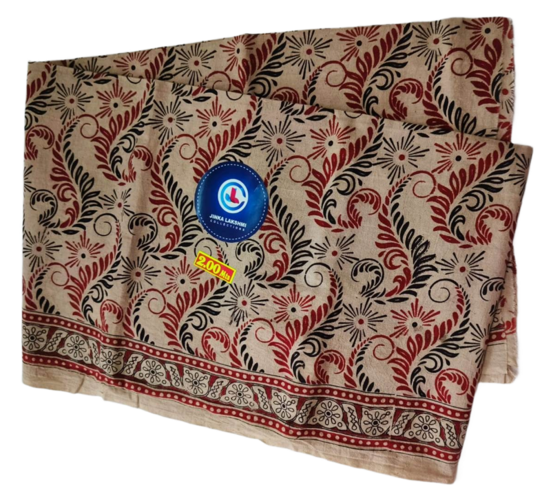 Kalamkari Cotton Lungi 2 Meters