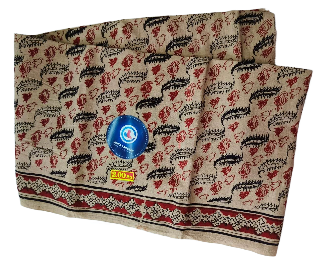 Kalamkari Cotton Lungi 2 Meters