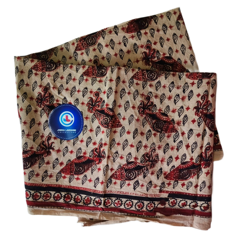 Kalamkari Cotton Lungi 2.25 Meters