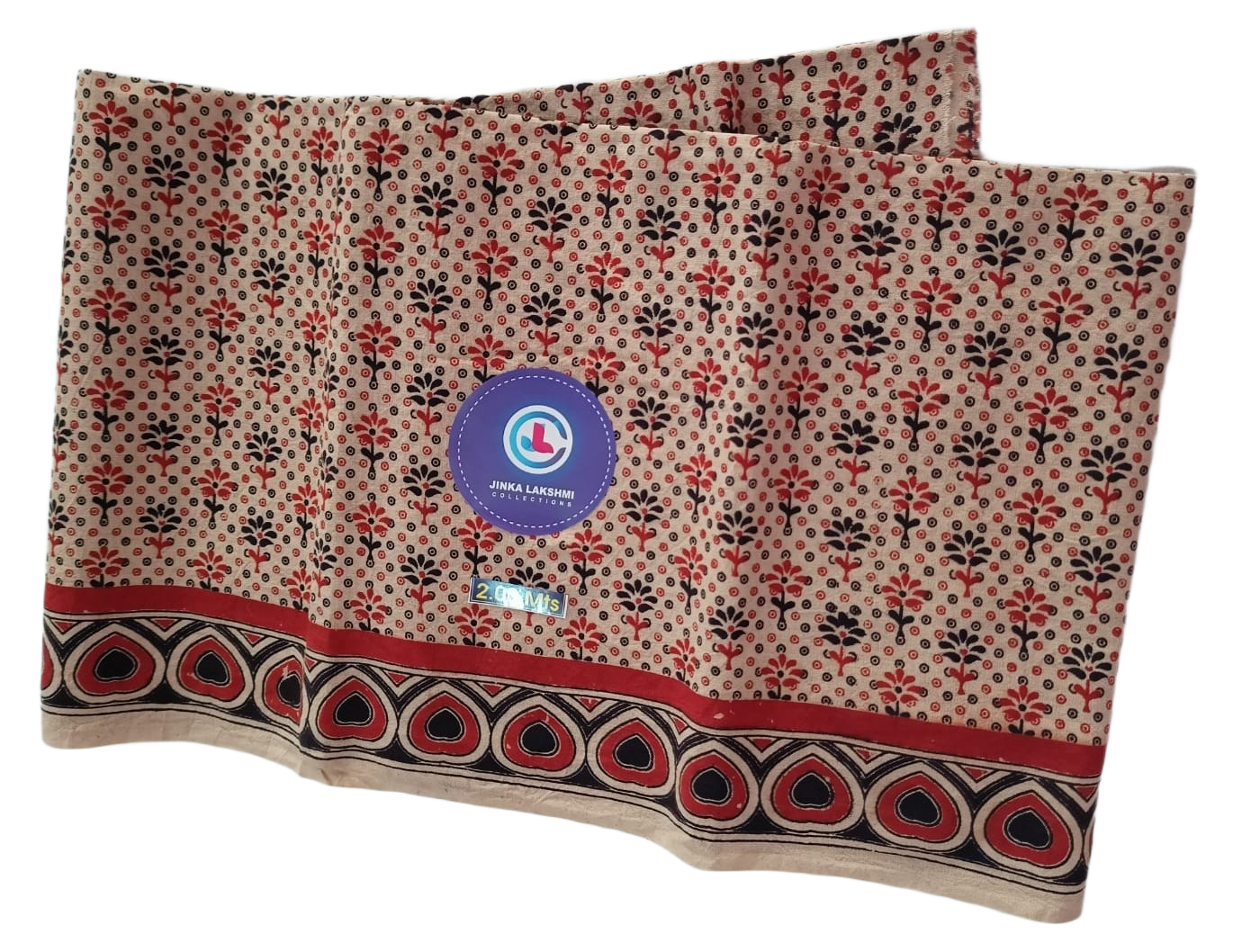 Kalamkari Cotton Lungi 2 Meters