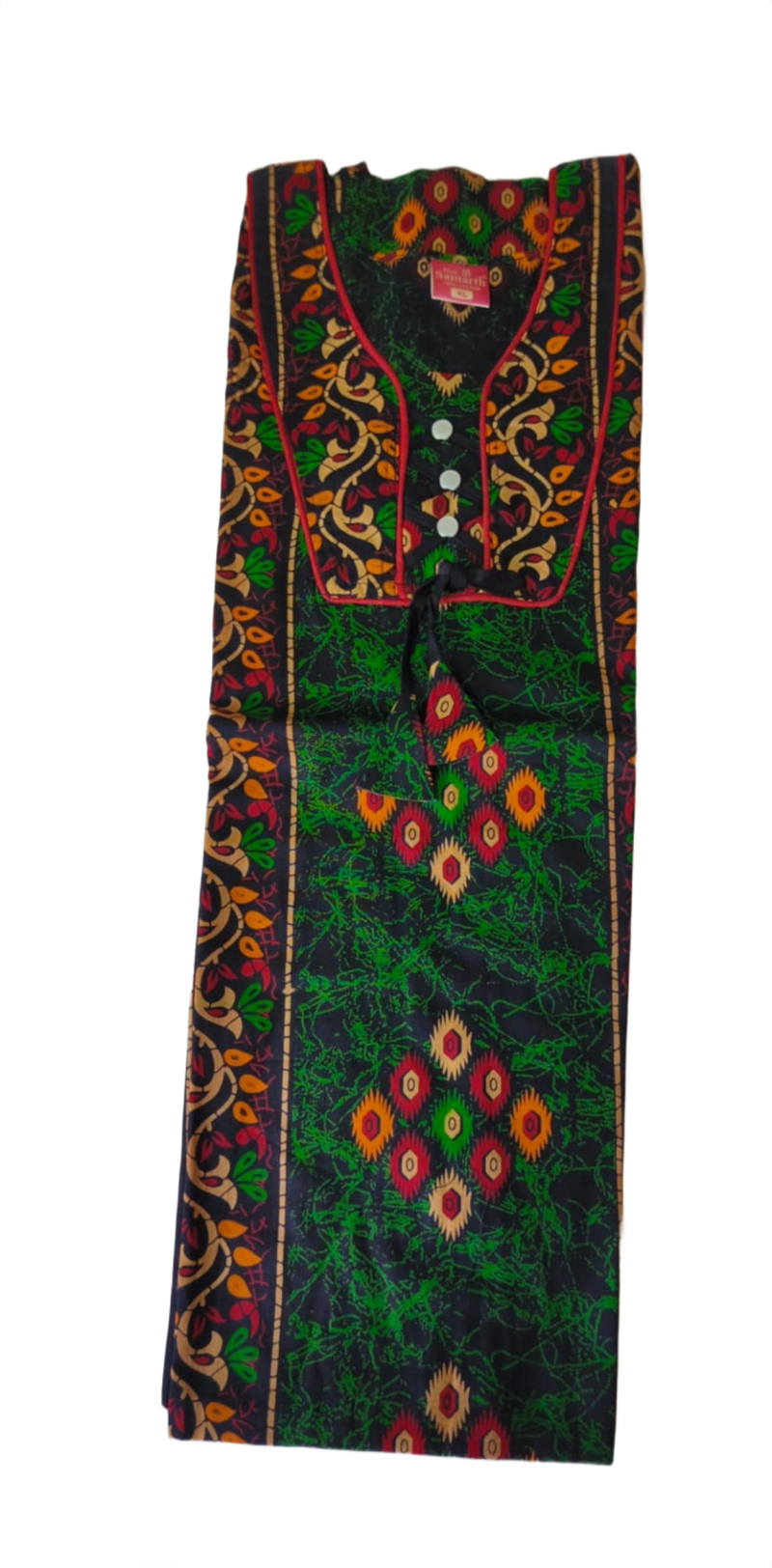 Jaipuri Cotton Nighty For Women