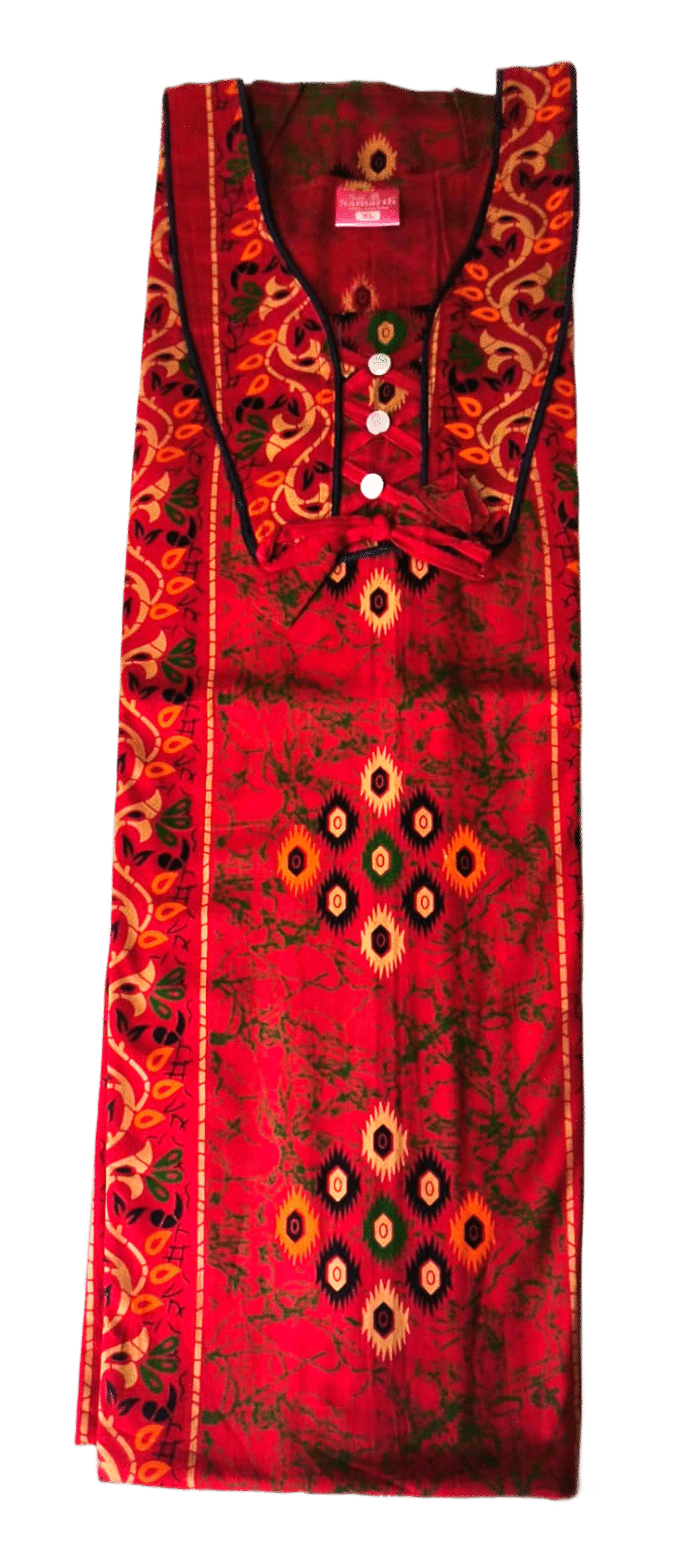 Jaipuri Cotton Nighty For Women Jaipuri Cotton Nighty For Women