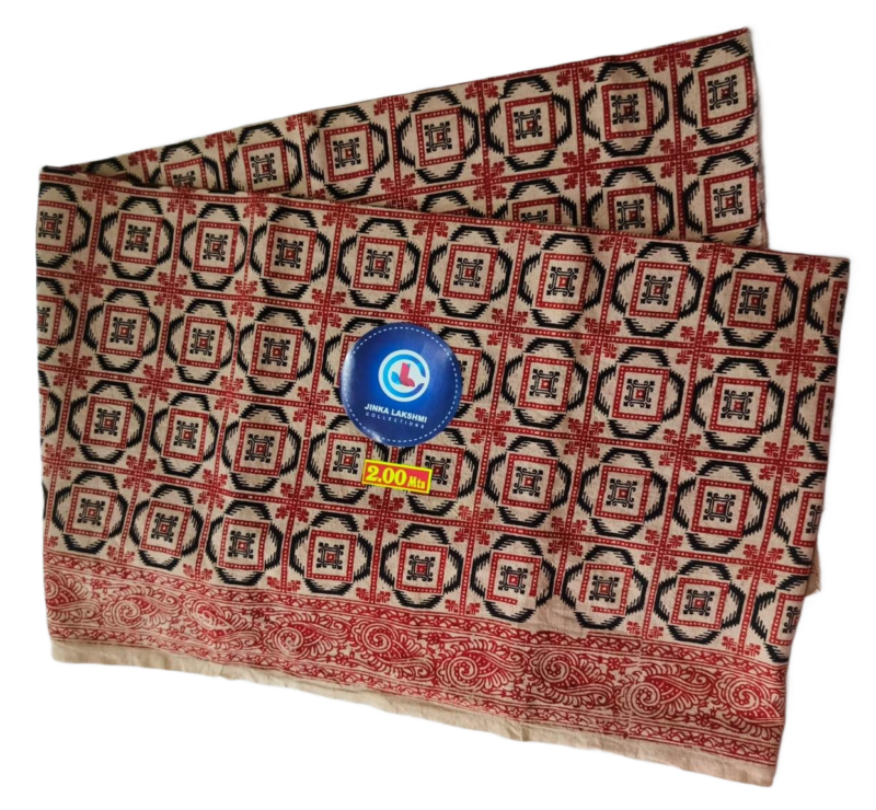 Kalamkari Cotton Lungi 2 Meters