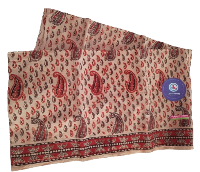 Kalamkari Cotton Lungi 2.25 Meters