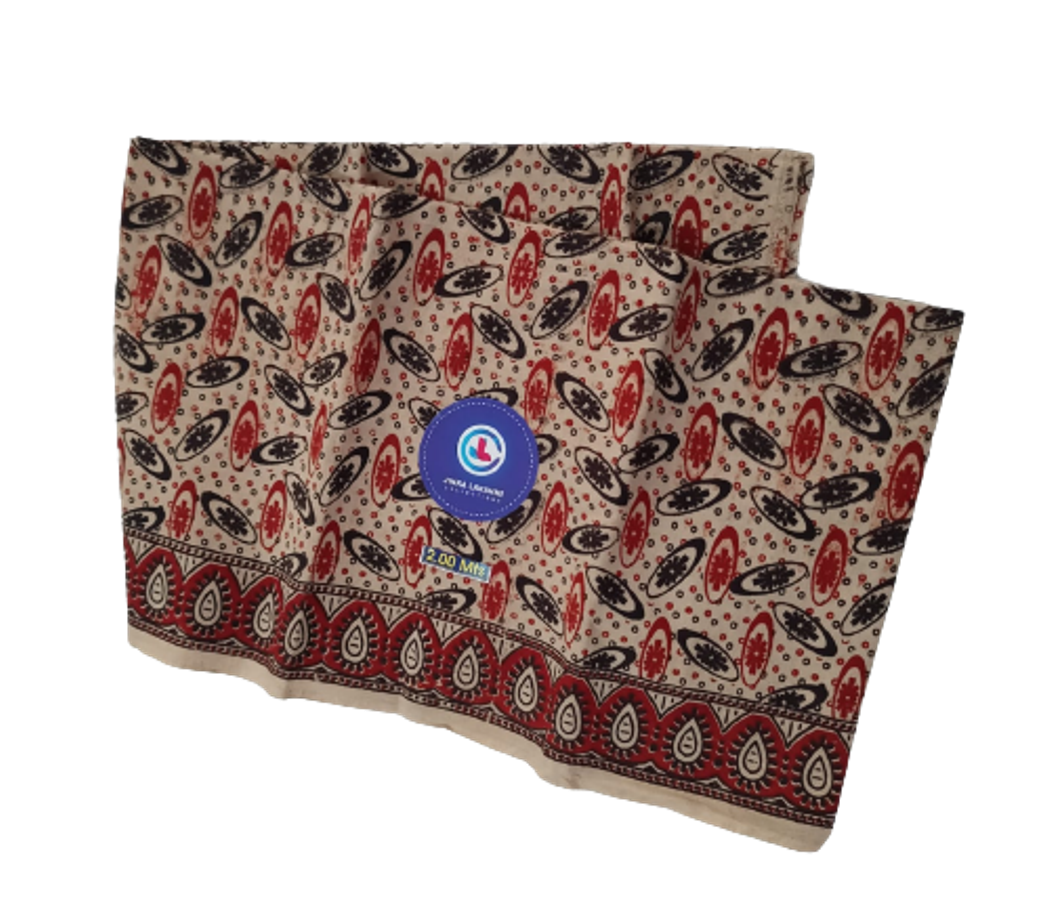 Kalamkari Cotton Lungi 2 Meters