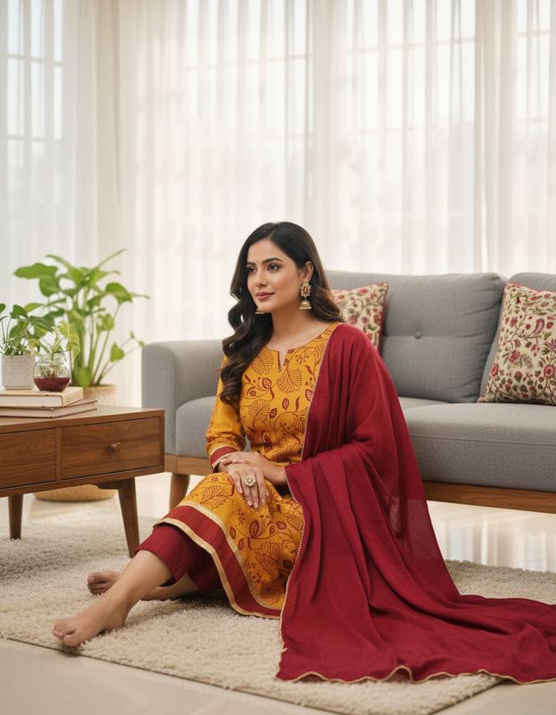 Woman's Cotton Dress Material