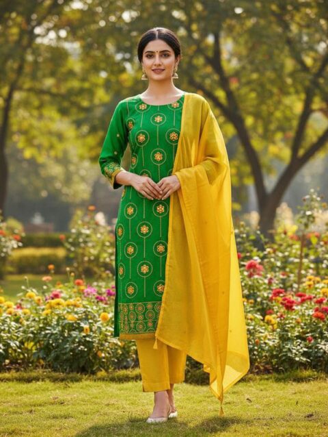 Woman's Cotton Dress Material