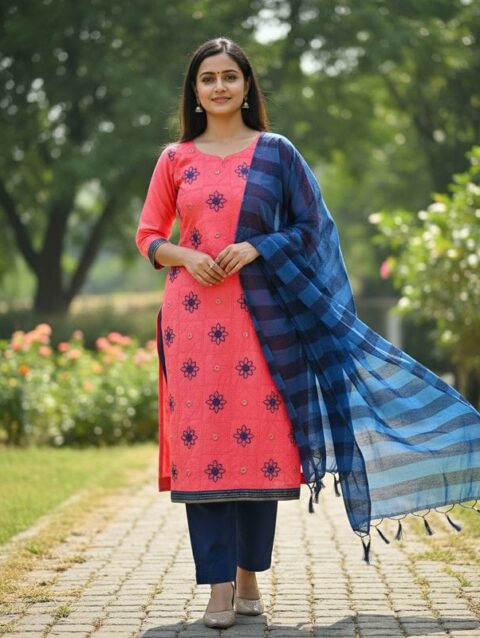 Woman's Cotton Dress Material