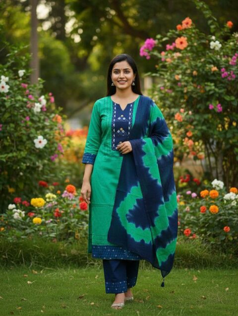 Woman Crepe Dress Material