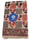 Kalamkari Cotton Lungi 2.25 Meters Unstitched Folded