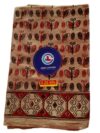 Kalamkari Cotton Lungi 2.25 Meters Unstitched Folded