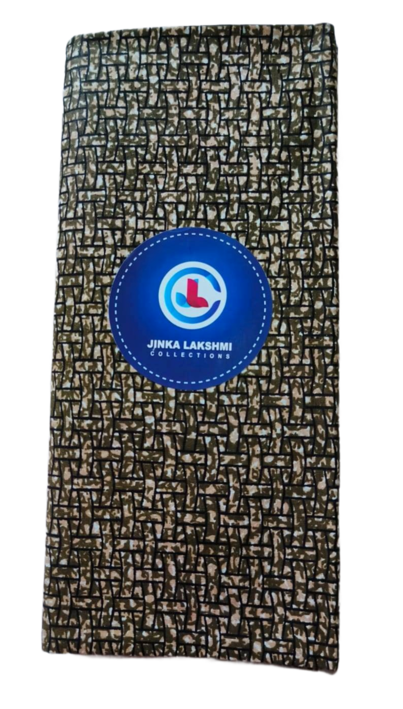 Pure Cotton Printed Lungi 2.25 Meters