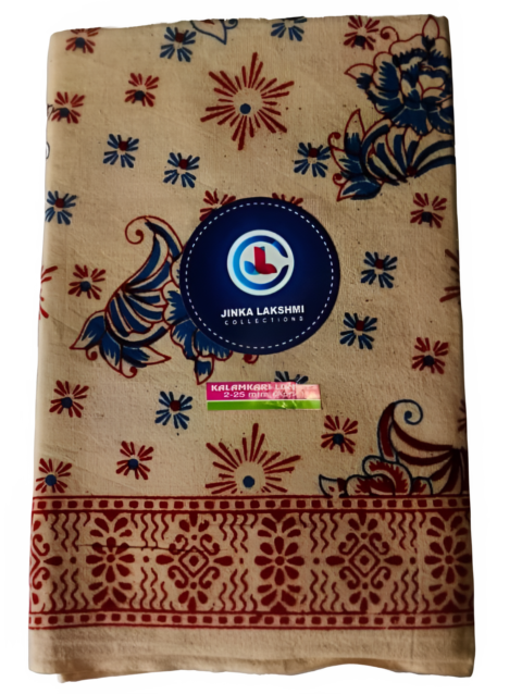 Kalamkari Cotton Lungi 2.25 Meters