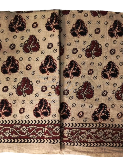 Kalamkari Cotton Lungi 2.25 Meters