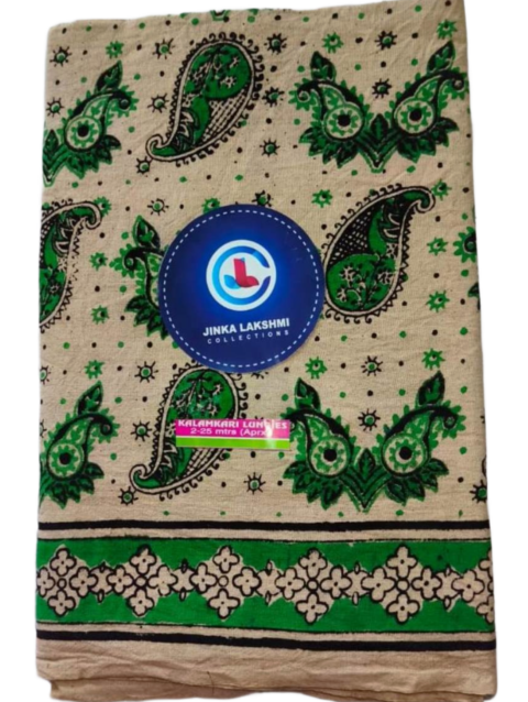 Kalamkari Cotton Lungi 2.25 Meters