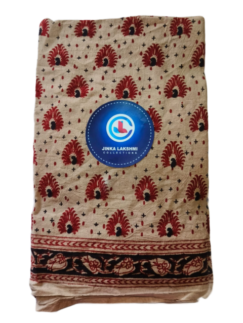 Kalamkari Cotton Lungi 2.25 Meters