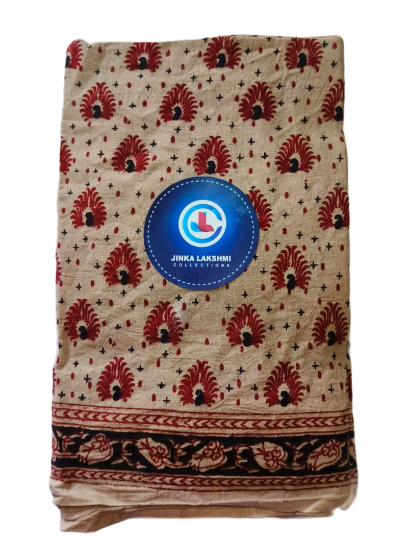 Kalamkari Cotton Lungi 2.25 Meters